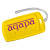 Custom Traveler Rectangular Luggage Tag - Yellow