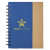 Custom Eco Magnetic Notebook with Sticky Notes & Pen - Blue