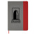 Custom 6" x 8" Heathered Journal - Red