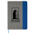 Custom 6" x 8" Heathered Journal - Blue