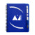 Custom 5" x 7" Huntington Notebook w/Pen - Blue