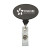 Custom Oval Secure-A-Badge - Black