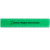 Custom 6" Plastic Ruler - Translucent Green