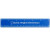 Custom 6" Plastic Ruler - Translucent Blue