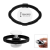 Custom Double Axis Fun Spinner - Black with White