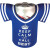 Custom American Made Jersey Can Cooler - Royal Blue