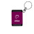 Custom COB Flashlight Keychain - Purple