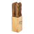 Custom Steak Knife Set in Wood Block