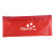 Custom Frosted Pencil Pouch - Frost Red