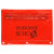 Custom Translucent School Pouch - Translucent Red