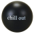 Custom Solid Black Stress Ball