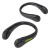 Custom Cyclone Dual Airflow Neck Fan - Black 