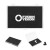 Custom Recycled 10 Pc. Mini Puzzle - Clear With Black 