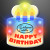 Custom Happy Birthday Cake LED Pin Blinkies