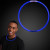 Custom 22" Blue Glow Necklace