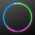 Custom 22" Tri Color Glow Necklaces Blue Pink Green