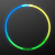 Custom 22" Tri Color Glow Necklaces, Blue/Green/Yellow