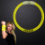 Custom 8 Inch Yellow Glow Bracelet - Yellow