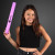 Custom Purple Foam Light Sticks 16" Cheer Sticks - In Use 