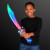 Custom Curved Pirate Saber with LED Crystal Ball - Lifestyle View 