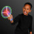 Custom Spinning Lights Space Blaster Toy Gun - Lifestyle View 