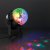 Custom Instant Party Light Projector - 5" LED Disco Lamp with Remote