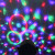 Custom Instant Party Light Projector - 5" LED Disco Lamp with Remote - Led Lights Views 