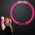 Custom 8 Inch Pink Glow Bracelet - Pink