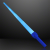 Custom Blue LED Expandable Flashing Swords - In Use 