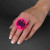 Custom LED Pink Flash Glow Rings