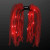 Custom Light Up Hair Noodles Headband - Bright Red