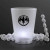 Custom 1.5 oz. LED White Party Shot Glass on White Bead Necklace