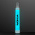 Custom 4" Turquoise Mini Glow Sticks, Bulk Pack of 50
