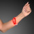 Custom Red LED Flashing Sound Activated Bracelets