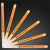 Custom 9.4" Orange Glow Stick Wands