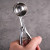 Custom Blaze Stainless Kitchen Food Baller Scoop - Front View 