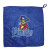 Custom Soft Microfiber Rally Towel - Blue