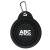 Imprinted Pet 4" Collapsi-Bowl - Black