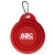 Imprinted Pet 4" Collapsi-Bowl  - Red