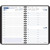 Custom Ruled Desk Planner, 1 Day Per Page Wired to Cover - Black Open View