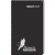 Custom Ruled Desk Planner, 1 Day Per Page Wired to Cover - Black