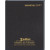 Custom Ruled Monthly Format Stitched to Cover Desk Planner: 2027 - Black