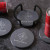 Custom Relic Diatomite Coaster: 4 Pc Set In Metal Stand - Lifestyle View