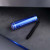 Custom reGen COB Recycled Aluminum Flashlight - Royal Blue Front View 