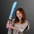 Custom Light Up Wolf Wild Animal Toy Sword - In use