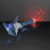 Custom Shark Wand Light Projecting Toy - Front view