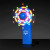 Custom Light Up Promotional Mini Fans with Blue Handles