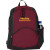 Custom On the Move Backpack - Burgundy
