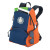 Custom On the Move Backpack - Burnt orange/navy