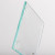 Custom Square Glass Coasters: Single - Side View 